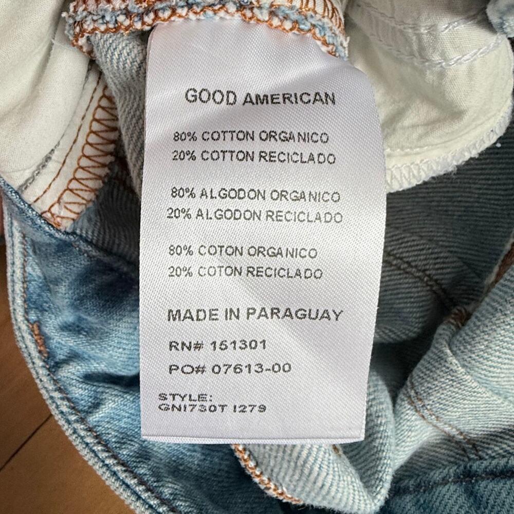 Good American Wide Leg Jeans - Light Wash - Size 14/32 - EUC - Picture 4 of 6